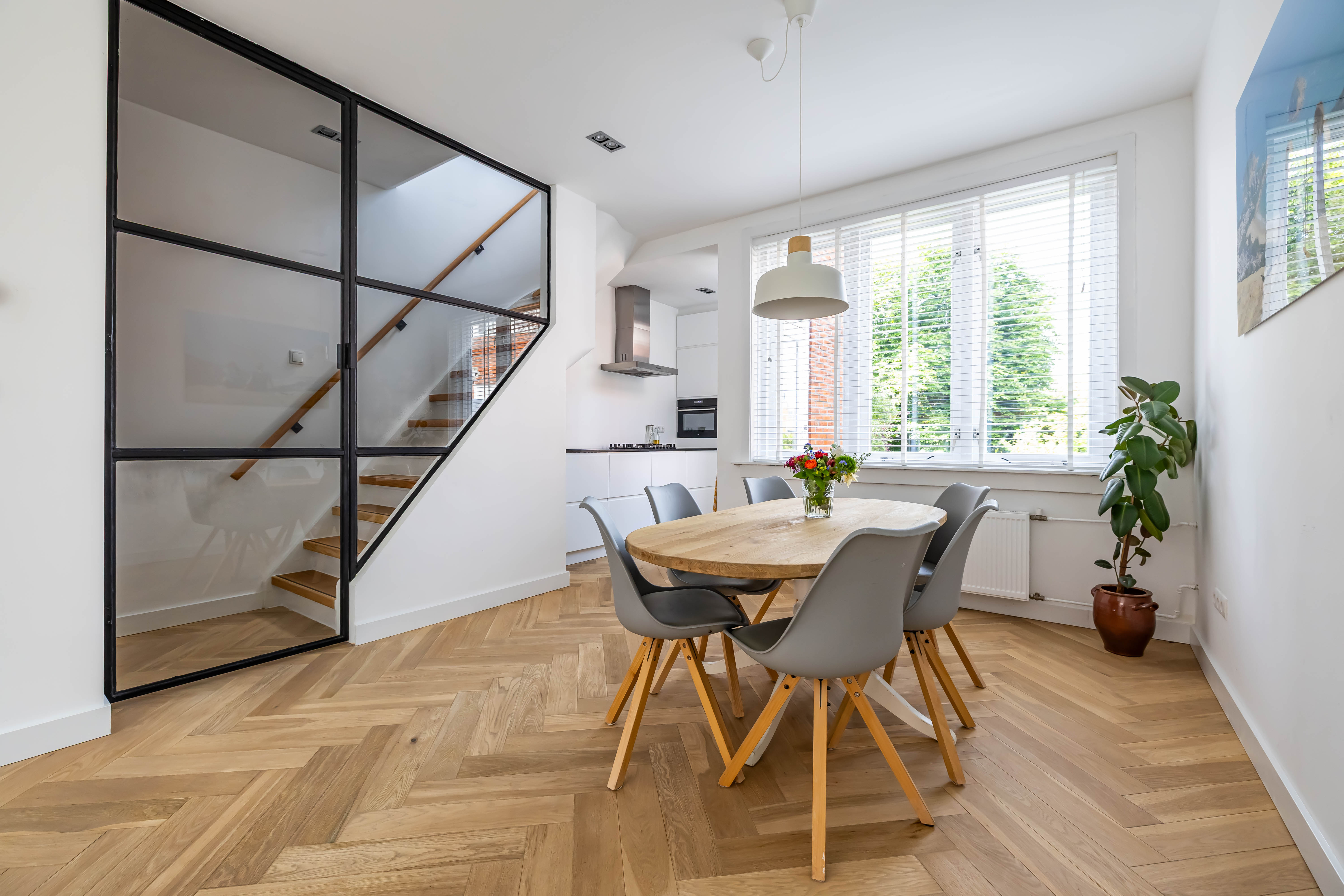 Strakke afwerking en vloer